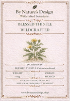Wildcrafted Blessed Thistle