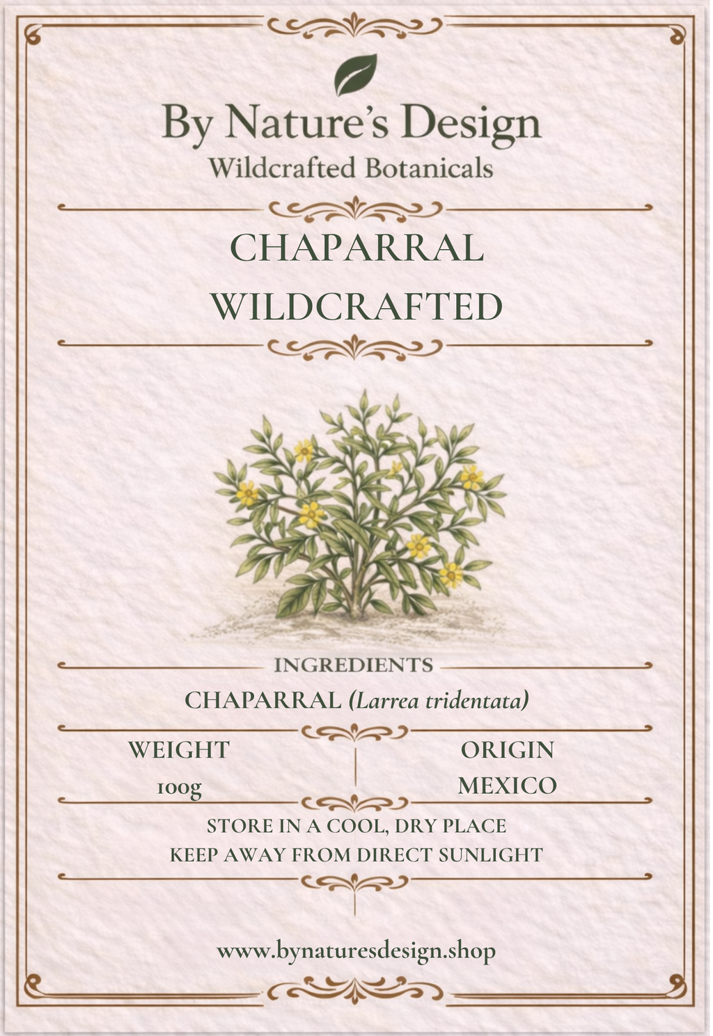 Wildcrafted Chaparral