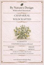Wildcrafted Chaparral