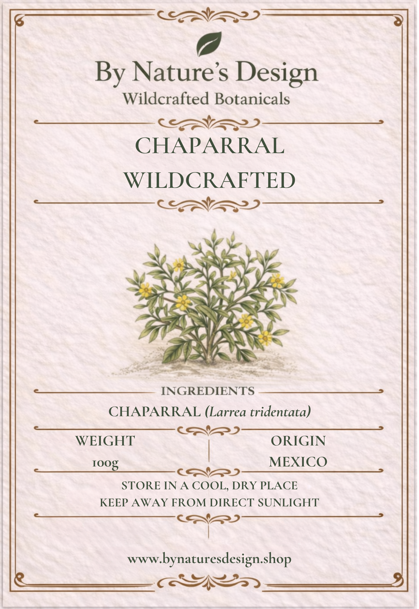 Wildcrafted Chaparral