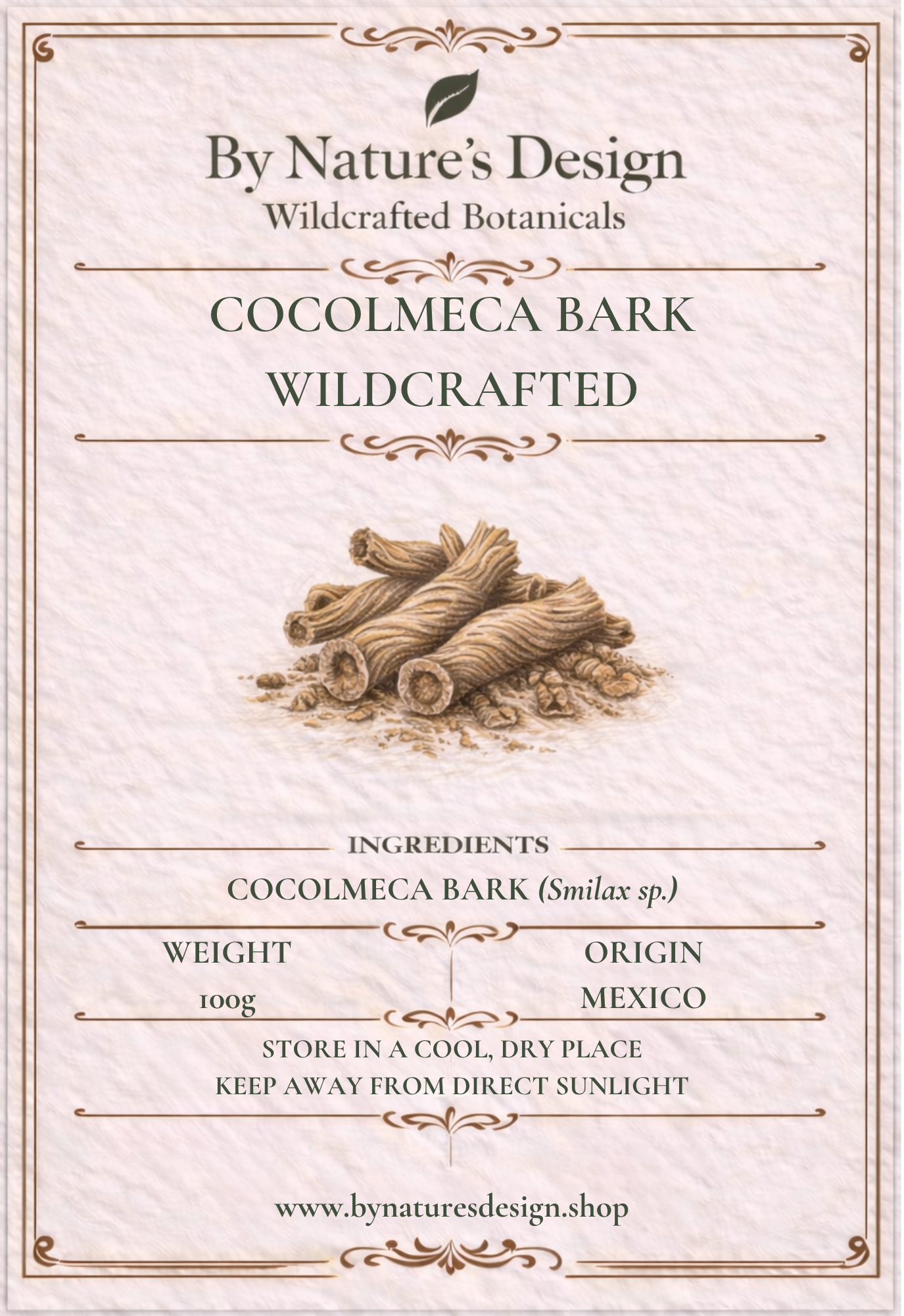 Wildcrafted Cocolmeca Bark