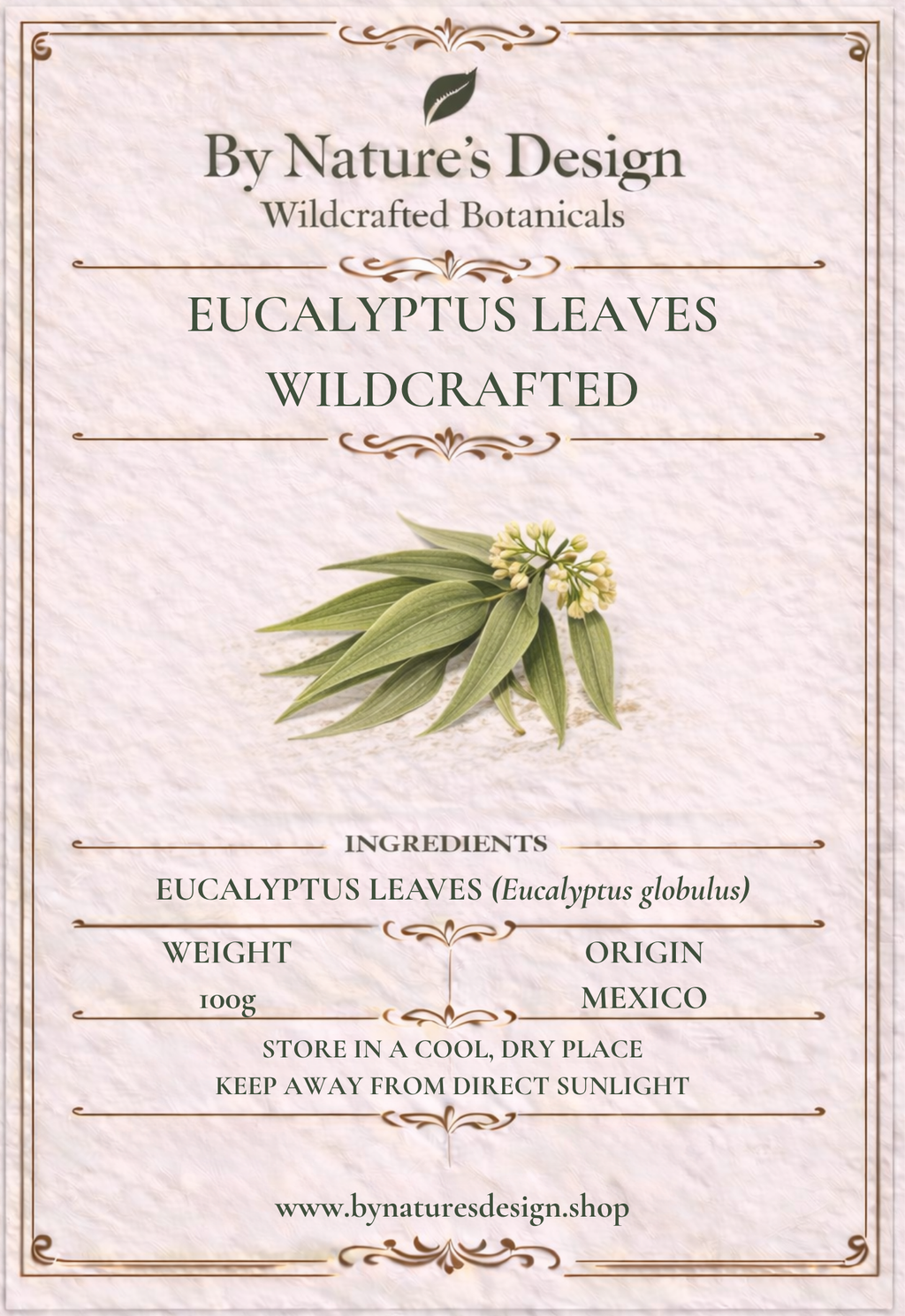 Wildcrafted Eucalyptus Leaves
