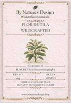Wildcrafted Flor De Tila (Tilia Estrella)