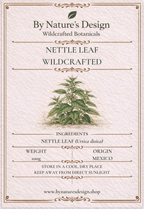 Wildcrafted Nettle Leaf