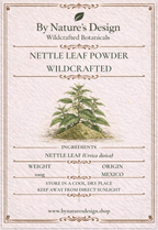 Wildcrafted Nettle Leaf Powder