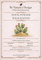Wildcrafted Nopal Powder (Prickly Pear)