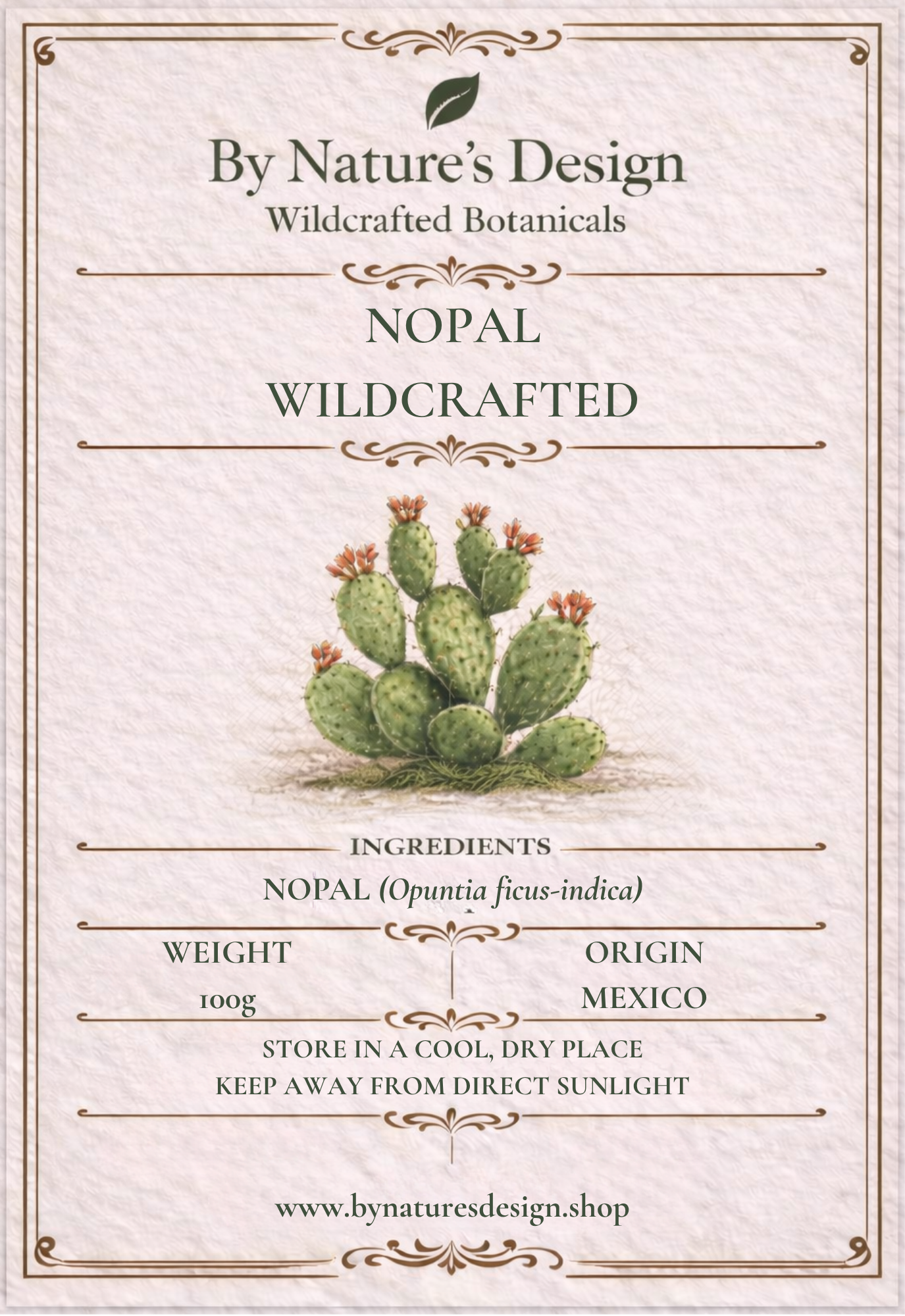 Wildcrafted Nopal (Prickly Pear)