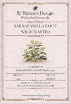 Wildcrafted Sarsaparilla